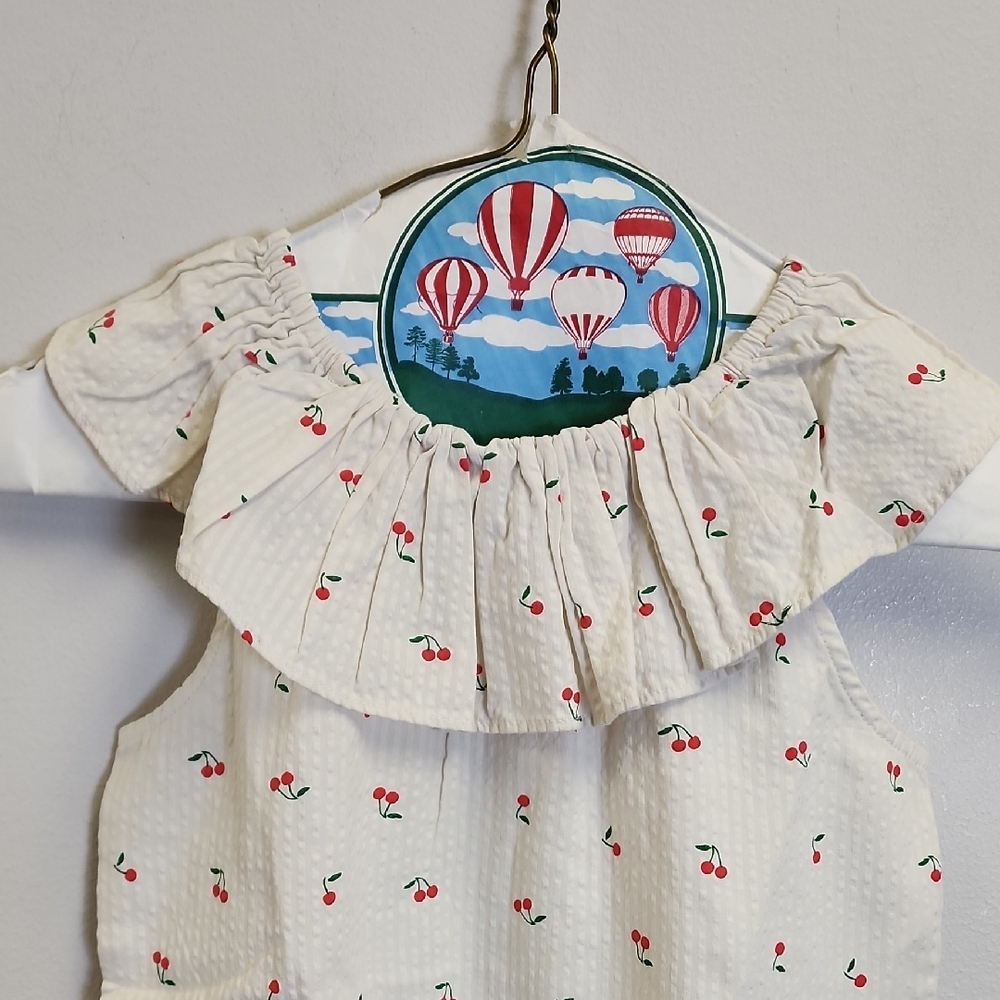 Crewcuts Cream Dress with Cherry Accents - Picture 3 of 6